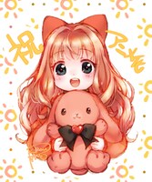 雀葵蘭のお祝いイラスト。