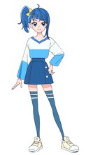 ソラ・ハレワタール（CV：関根明良）。運動神経抜群なスカイランドの少女。幼い頃ピンチから救ってくれた憧れの人のようなヒーローになるため日々鍛錬中。口癖は「ヒーローの出番です！」。 (c)ABC-A・東映アニメーション