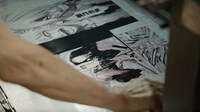 「BLEACH」活版印刷作品。