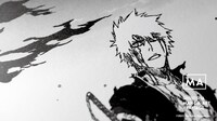 「BLEACH」活版印刷作品。