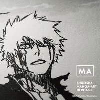 「BLEACH」活版印刷作品。