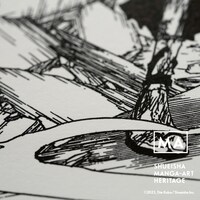 「BLEACH」活版印刷作品。