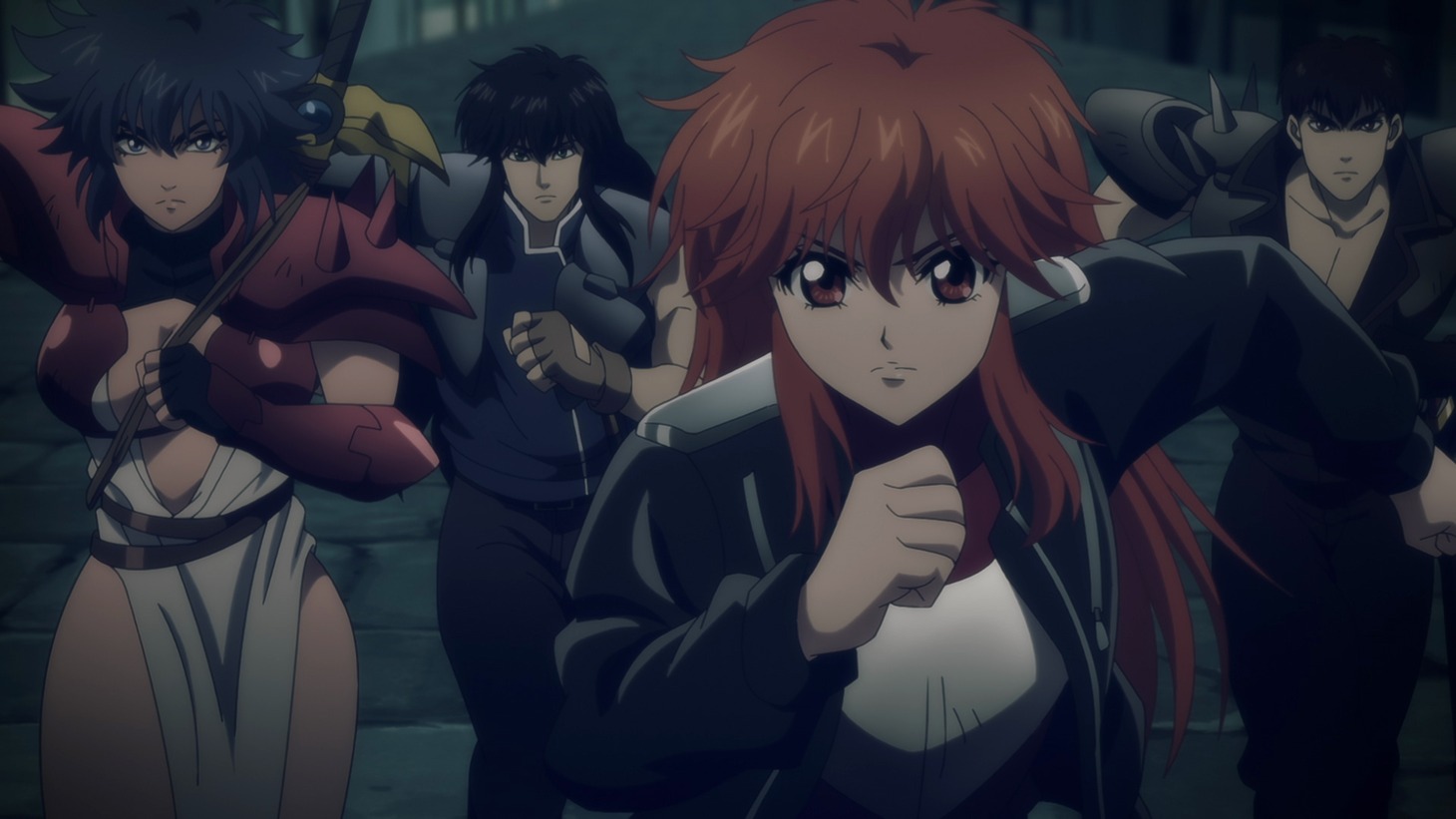 アニメ「BASTARD!!―暗黒の破壊神―」第2期の第1弾PVより。 (c)萩原一至/集英社・BASTARD!! 製作委員会