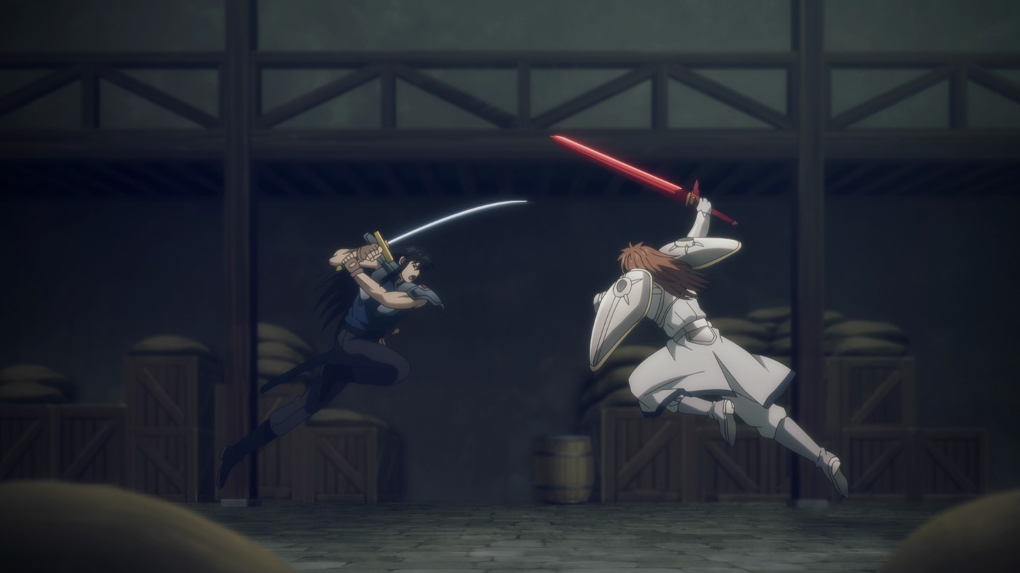 アニメ「BASTARD!!―暗黒の破壊神―」第2期の第1弾PVより。 (c)萩原一至/集英社・BASTARD!! 製作委員会