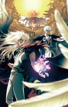 アニメ「BASTARD!!―暗黒の破壊神―」第2期のティザービジュアル。 (c)萩原一至/集英社・BASTARD!! 製作委員会