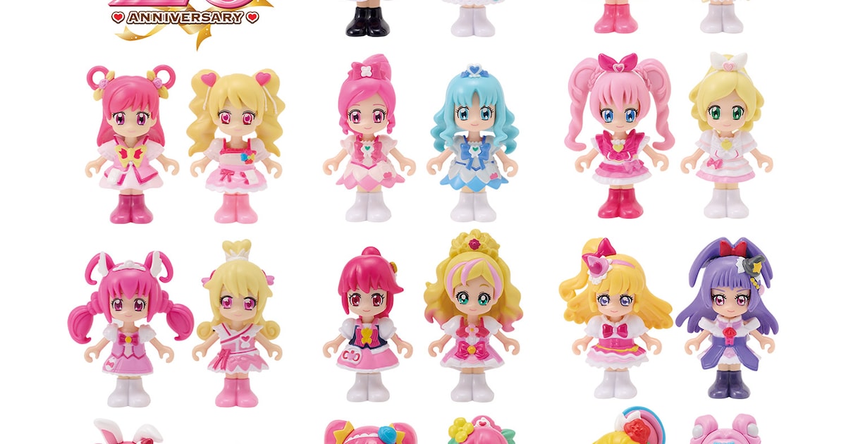 キュアブラックからキュアサマーまで、歴代プリキュアの「プリコーデ 