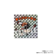 購入キャンペーン限定のホログラムステッカー「チェンソーマン」