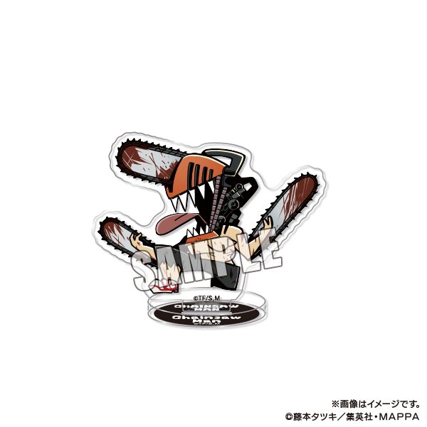 ちぇんそーまん ぶくぶ アクリルスタンド（全6種）」BOX予約購入特典の 