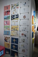 「あらゐけいいちの空想と妄想と想像と創造展」の様子。