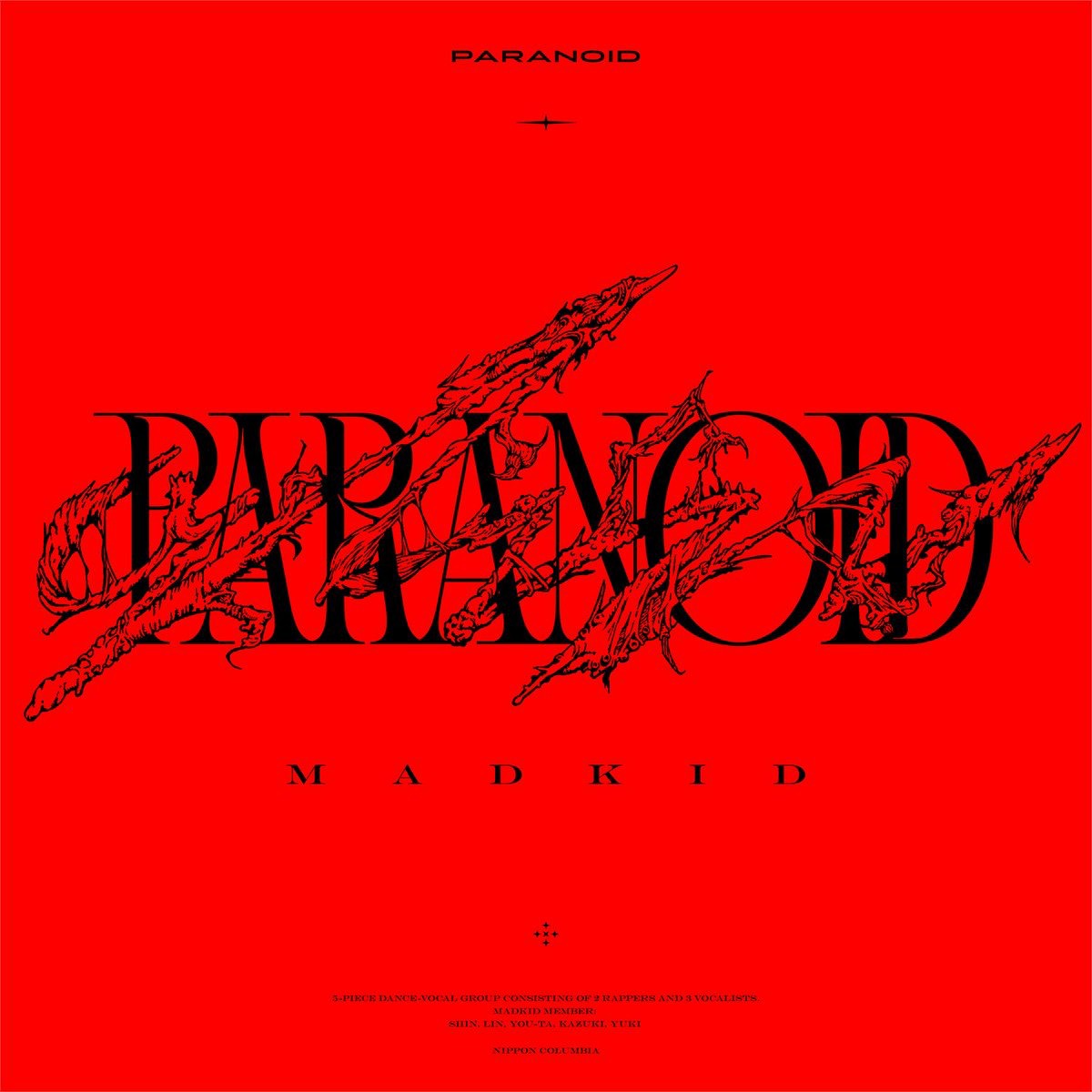MADKID DIGITAL「Paranoid」ジャケット