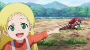 TVアニメ「異世界ワンターンキル姉さん ~姉同伴の異世界生活はじめました~」場面カット (c)2023 このえ・田口ケンジ/小学館/「異世界 ワンターンキル姉さん」製作委員会