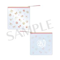 スクエアクリアポーチ