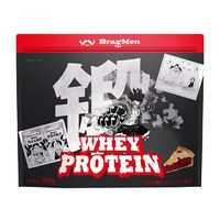 オリジナルアイテムの「ホエイプロテイン（ジャヤ島チェリーパイ風味）」。