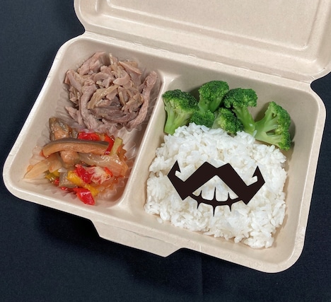 UTAGEカフェで提供される「豚ヒレ肉×ラタトゥイユ」。