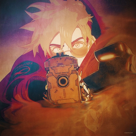 「TOMBI」と「星のクズ α」のレコードのジャケット。