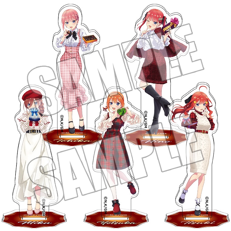 五等分の花嫁」ポップアップショップはスイーツ多め、ドーナツやカヌレ