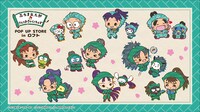 「アニメ『忍たま乱太郎』×サンリオキャラクターズ POP UP STORE inロフト」ビジュアル。