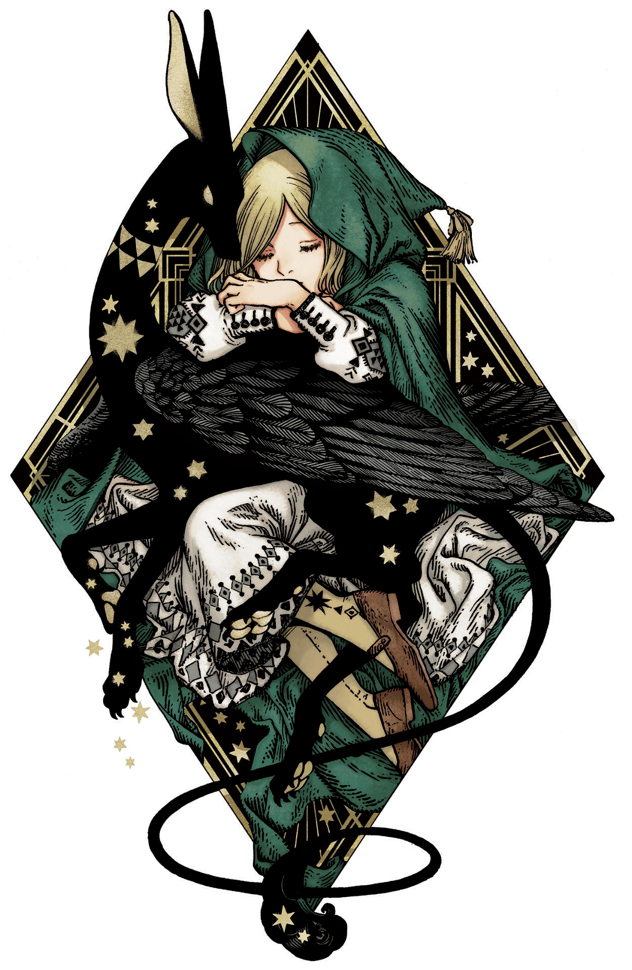 白浜鴎によるイラスト。