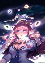 「結婚指輪物語」めいびい描き下ろしのイラスト。(c)MAYBE/SQUARE ENIX