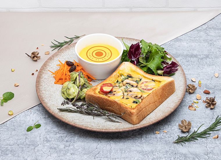 「【マキマ】昼下がりのパンキッシュランチ」
