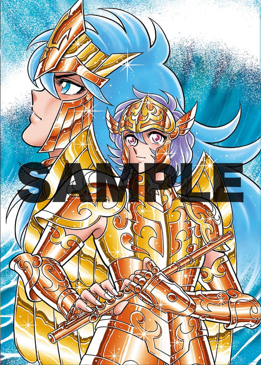 「聖闘士星矢 海皇再起 RERISE OF POSEIDON」のクリアファイル。