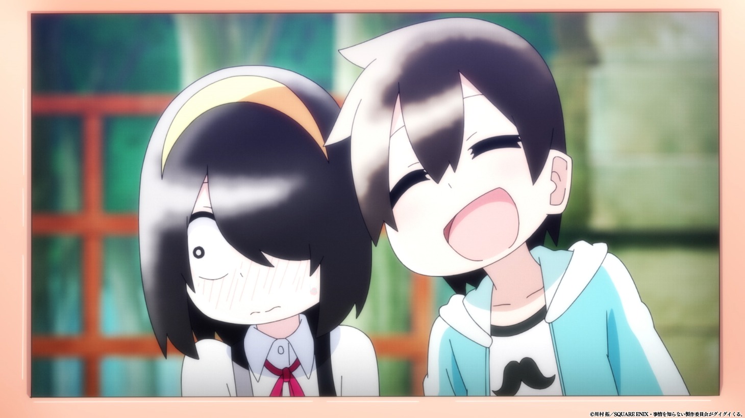 TVアニメ「事情を知らない転校生がグイグイくる。」第1弾PVより。