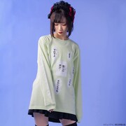 「伊藤潤二 / 富江 罵倒 ロングTシャツ」