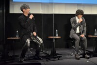 左から小西克幸、古屋亜南。