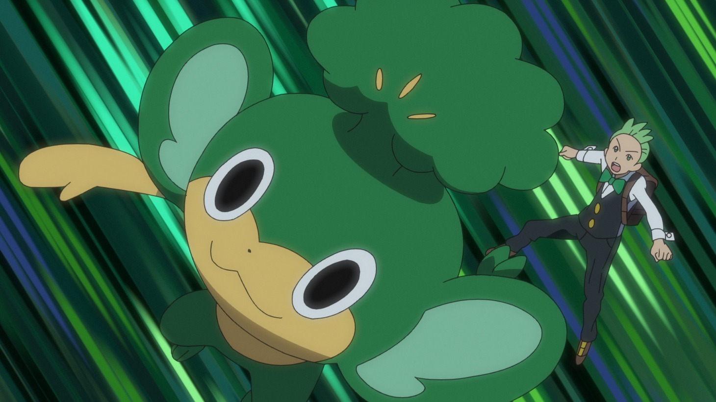 TVアニメ「ポケットモンスター めざせポケモンマスター」より。