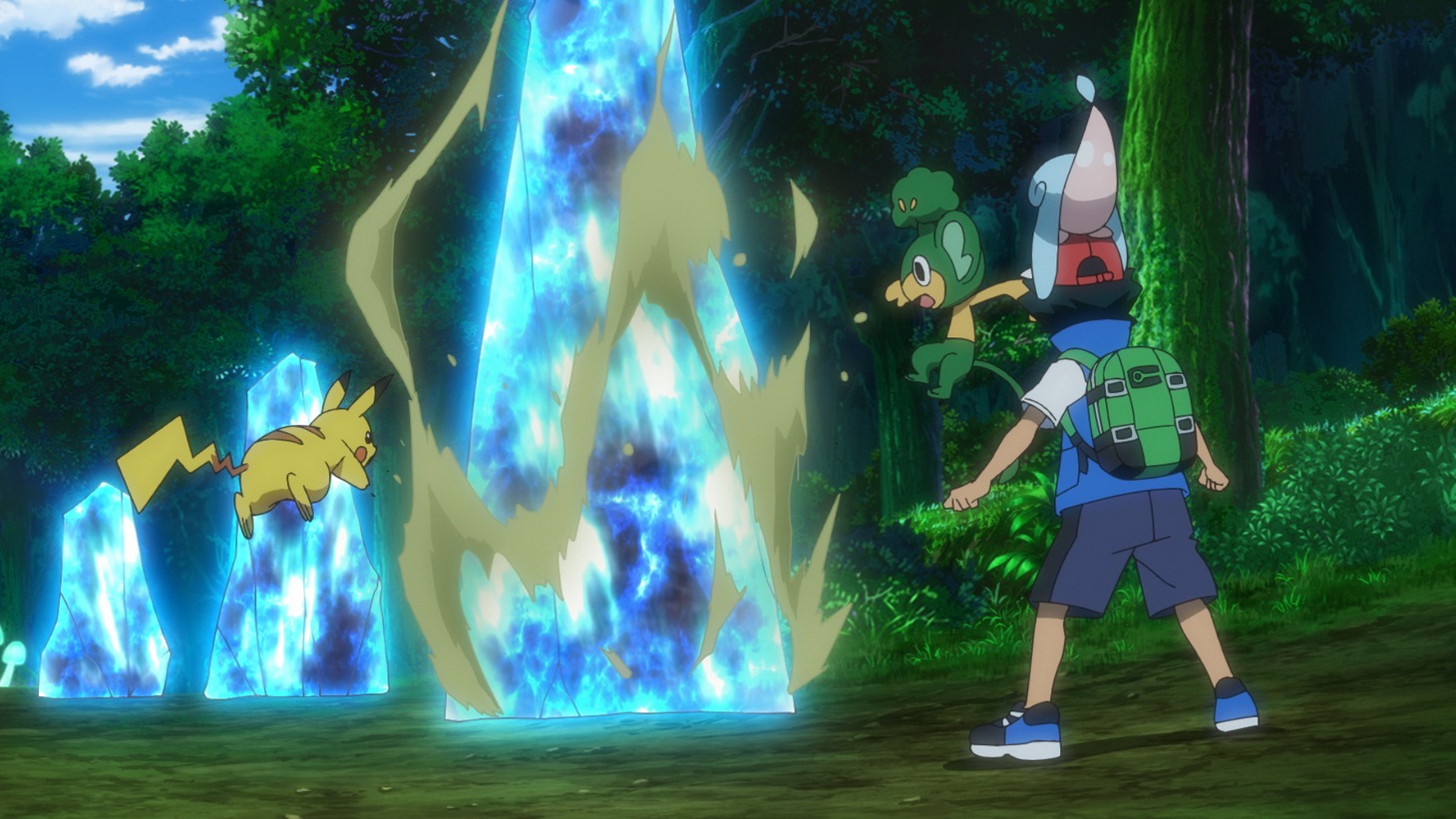 TVアニメ「ポケットモンスター めざせポケモンマスター」より。
