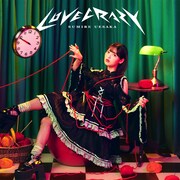 上坂すみれのシングル「LOVE CRAZY」ジャケット（初回限定盤）。