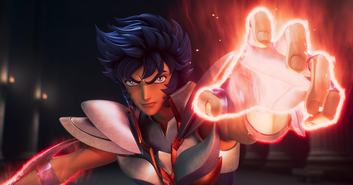 3DCGアニメ「聖闘士星矢」フェニックス一輝VS乙女座のシャカ、本編映像 