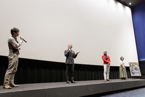 アニメ「蒼穹のファフナー BEHIND THE LINE」舞台挨拶の様子。(撮影:コザイリサ)