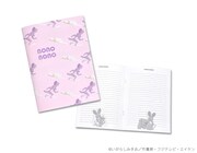 「ぼのぼの しまっちゃうおじさん POP UP STORE in 上野マルイ」で販売されるフラットノート。