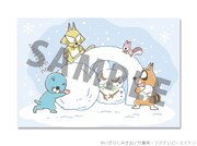 「ぼのぼの しまっちゃうおじさん POP UP STORE in 上野マルイ」グッズ購入特典のポストカード。