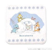 「ぼのぼの しまっちゃうおじさん POP UP STORE in 上野マルイ」で販売されるハンカチ。