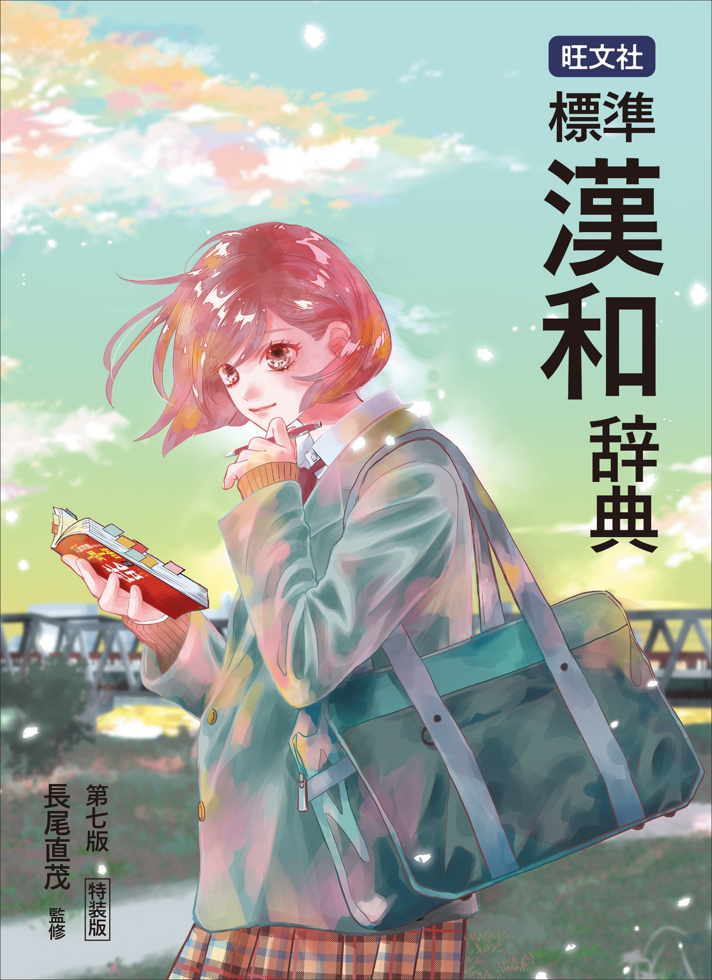 「旺文社 標準漢和辞典 第七版特装版」の辞典ケース。 ※デザインはイメージ。