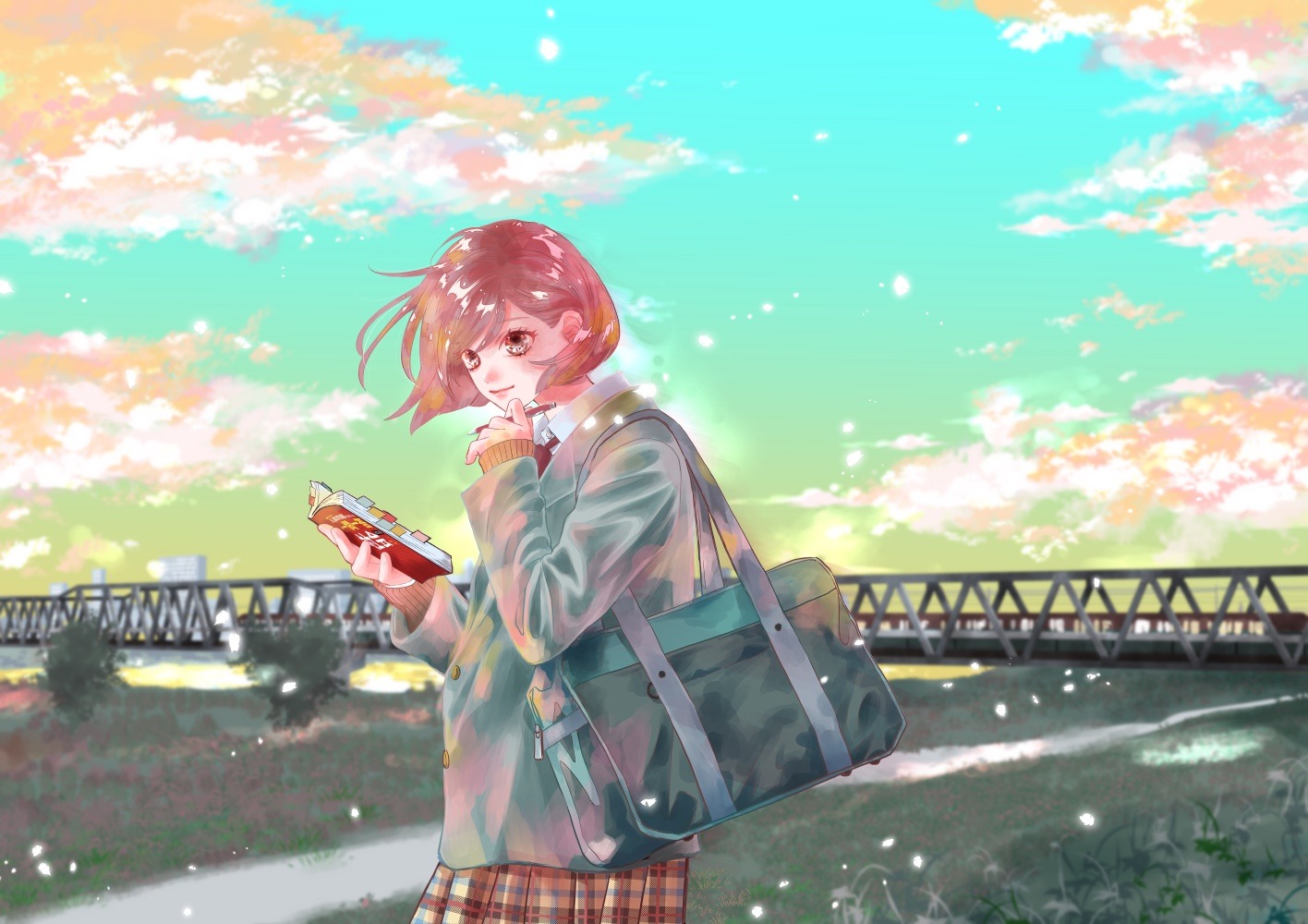 「旺文社 標準漢和辞典 第七版特装版」の辞典ケースに用いられたイラスト。