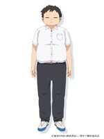 太田力（CV：福島潤）。ぽっちゃり体型で、ふざけて足立からは乳を揉まれることも。足立・神崎と仲良しで、2人同様にエロに興味津々。(c)桜井のりお（秋田書店）／僕ヤバ製作委員会