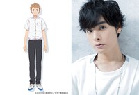 足立翔（左）と岡本信彦（右）。