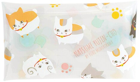 ニャンコ先生のクリアポーチ。