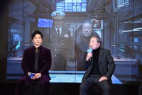 左から大沢たかお、かわぐちかいじ。