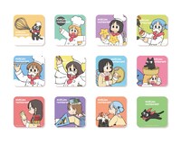 注文特典のオリジナルコースター。