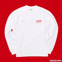 「らんま1/2 呪泉郷スウェット」のチャイナホワイト。