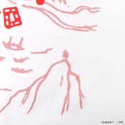 「らんま1/2 呪泉郷Tシャツ」「らんま1/2 呪泉郷スウェット」の柄アップ画像。