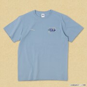 「らんま1/2 呪泉郷Tシャツ」のファウンテンブルー。
