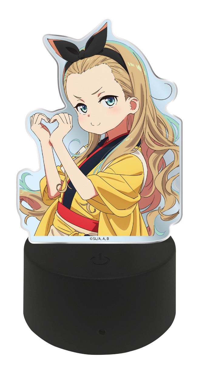 光るアクリルスタンド