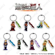 ビッグアクリルキーホルダーのラインナップ。