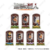 アクリルジオラマのラインナップ。