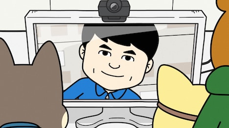 第61話「大西卓哉宇宙飛行士からのプレゼント」より。